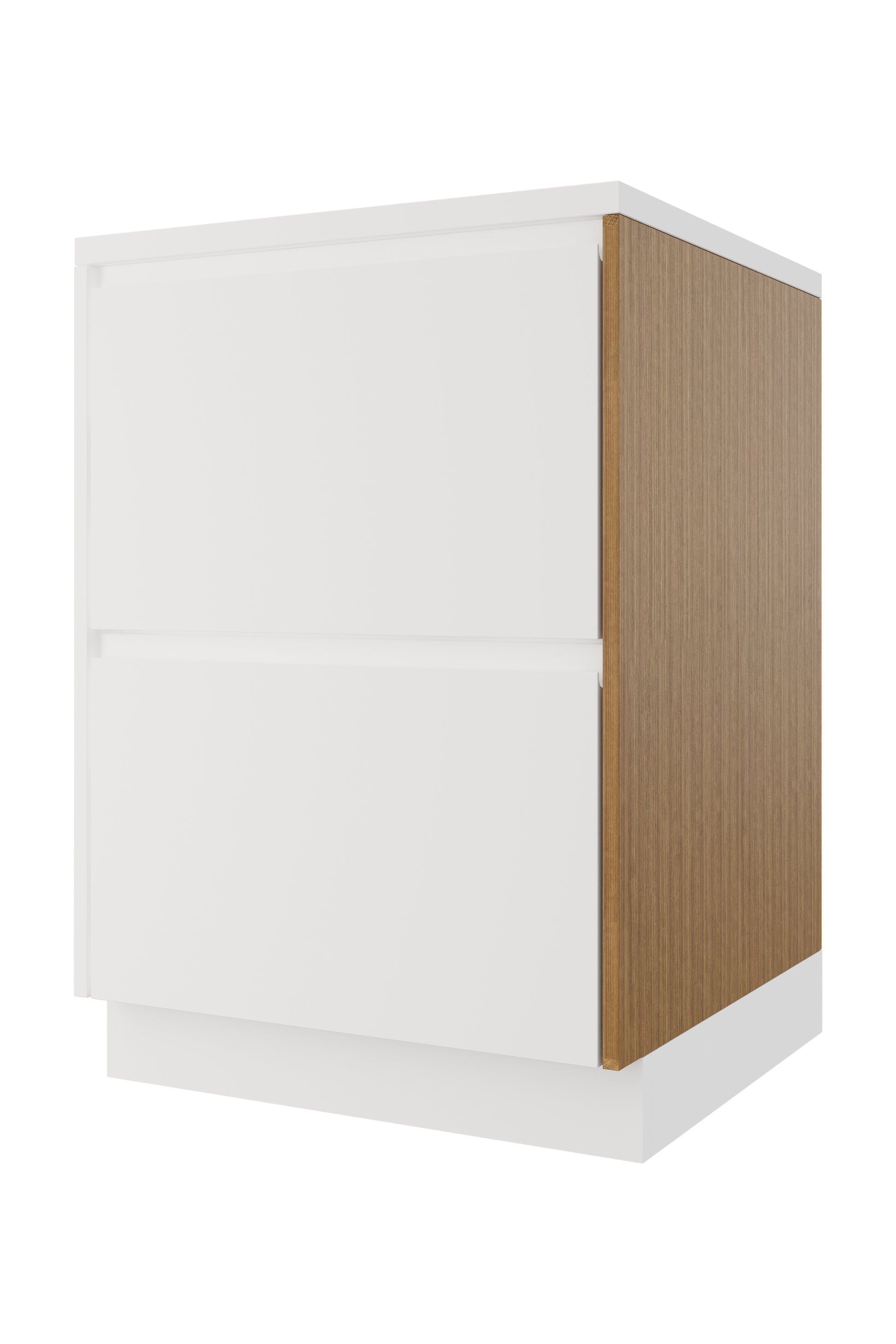 white oak side panel