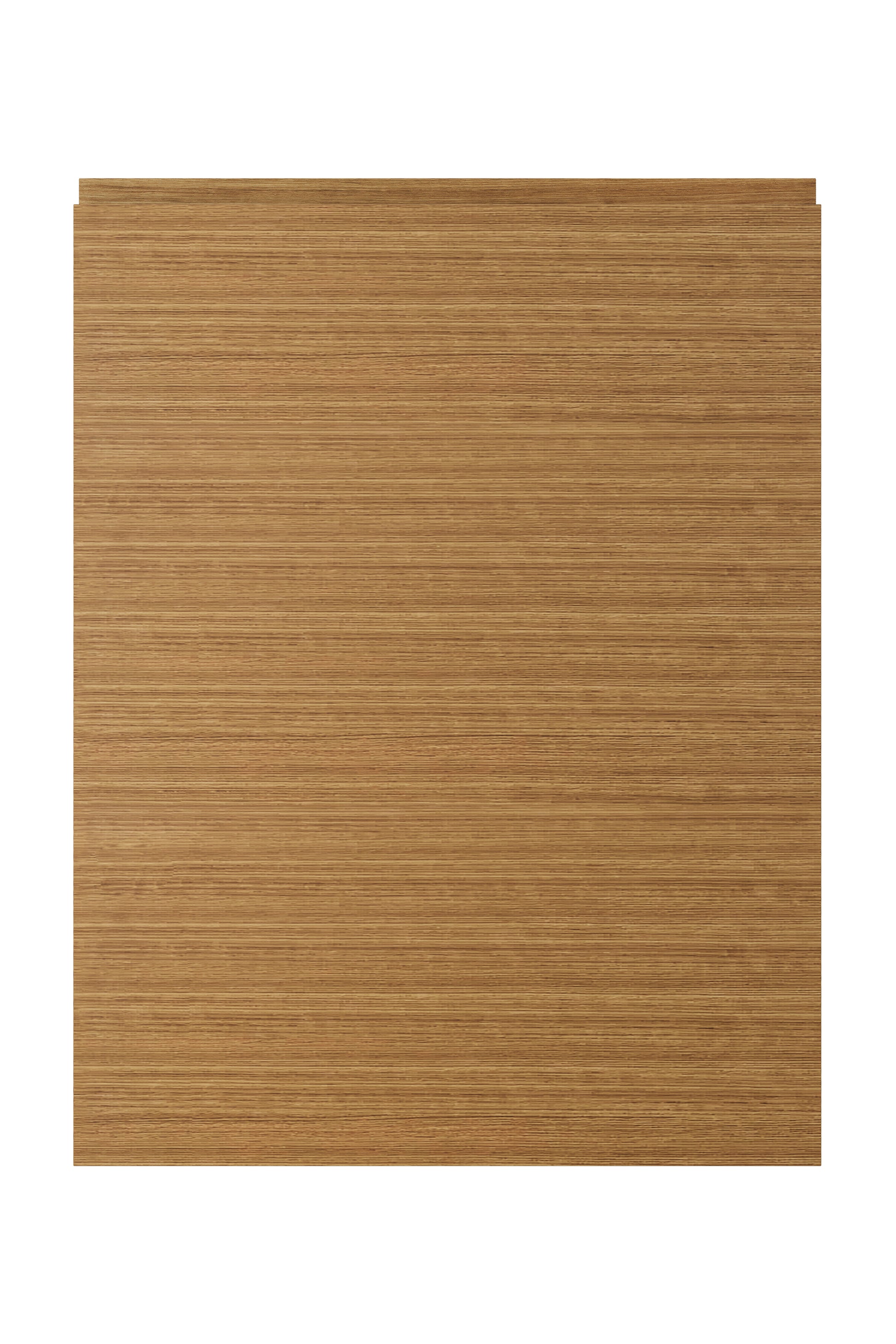 integrated handle kitchen door white oak