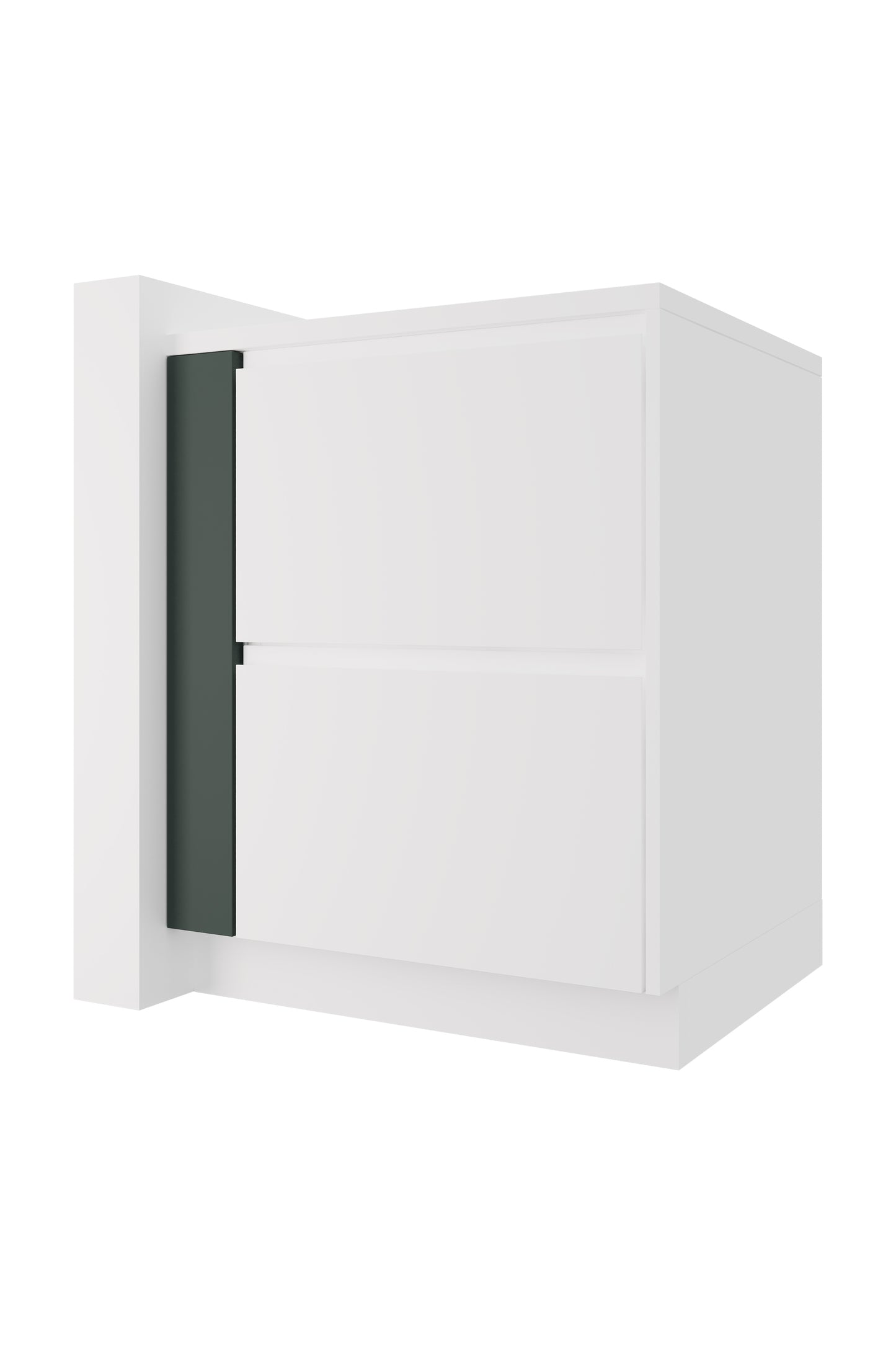 Painted Custom Ikea Cabinet Filler