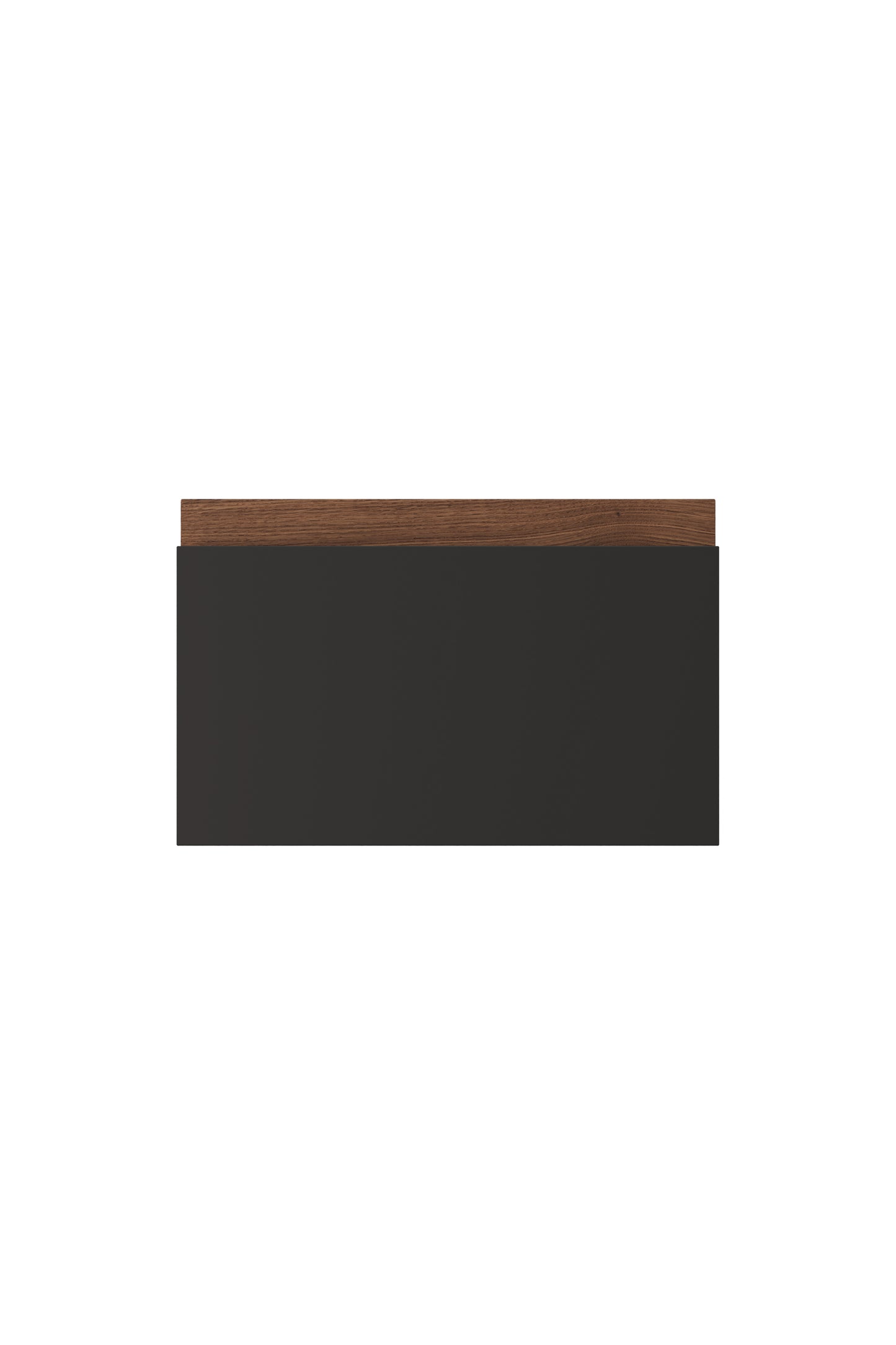 black cabinet door