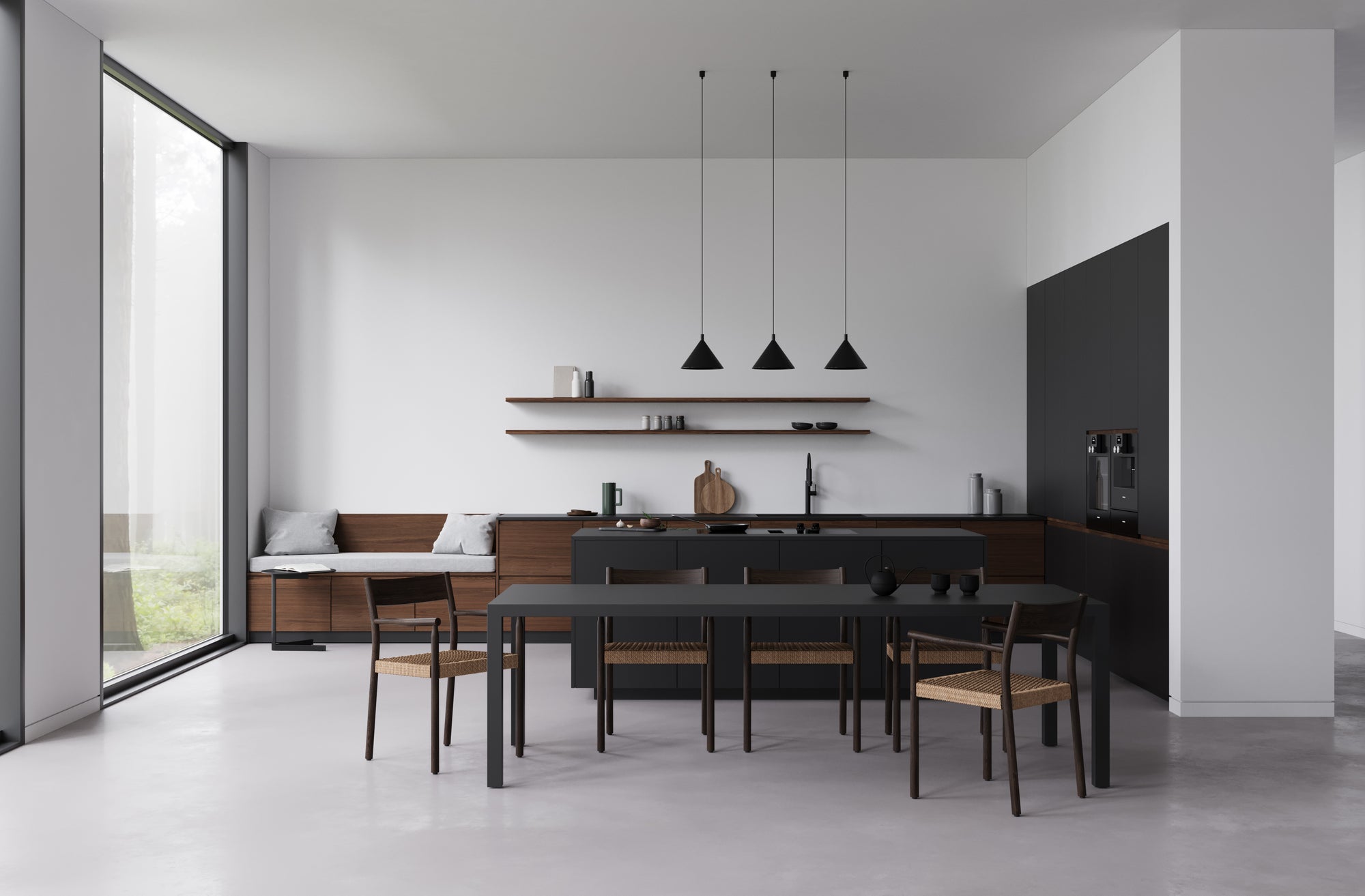 Walnut Kitchen Cabinets | Premium Materials & Best Quality - Beyond ...