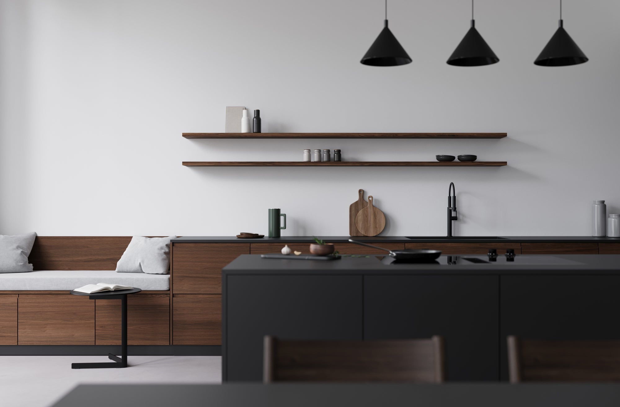 Walnut Kitchen Cabinets | Premium Materials & Best Quality - Beyond