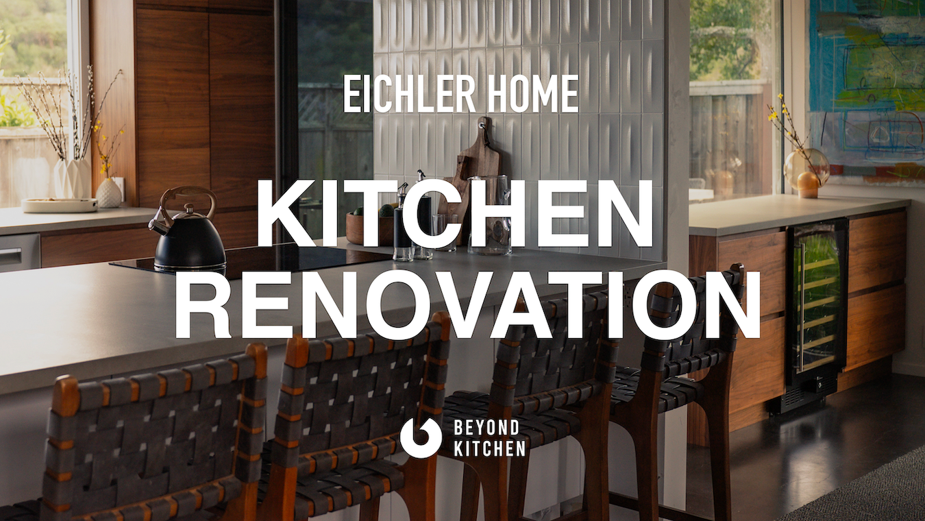 Load video: Kitchen renovation in Eichler home